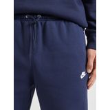Nike - Sportswear Club Fleece - Joggingbroek - Donkerblauw - Wit