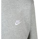 Nike - Club Crew - Sweater - Grijs - Katoen/Polyester
