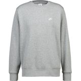 Nike - Club Crew - Sweater - Grijs - Katoen/Polyester