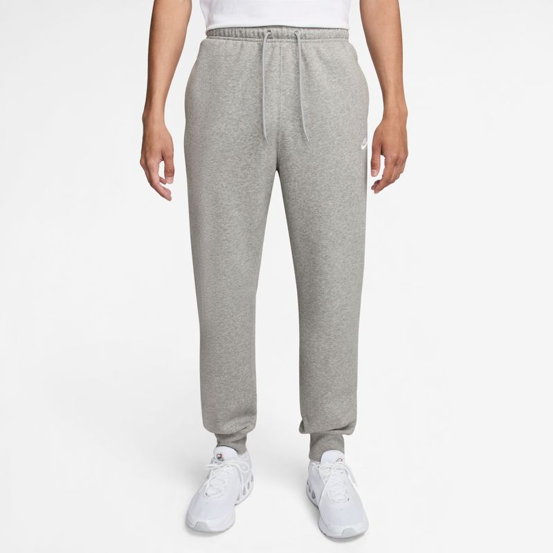 Nike - Sportswear Club Fleece - Joggingbroek - Grijs - Katoen/Polyester