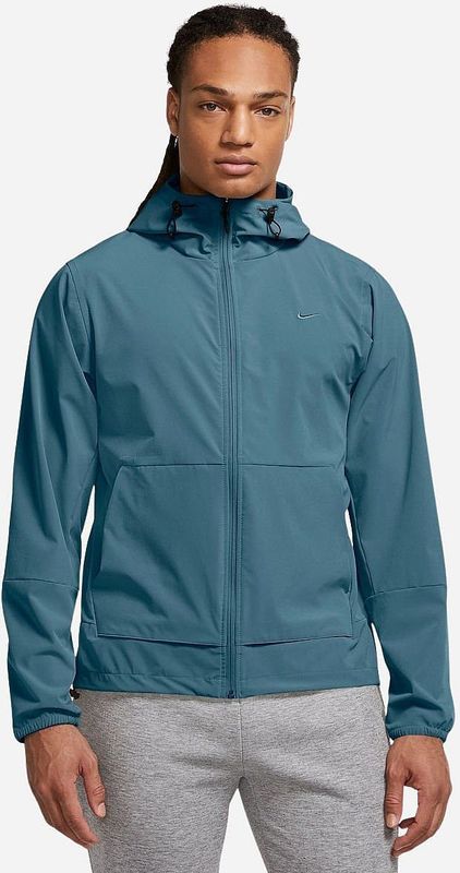 Nike - Unlimited - Herenjack - Smoky Blue - Materiaal - Met Capuchon