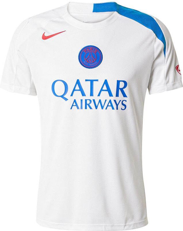 NIKE - PSG M NK DF STRK SS Top K 3R - Trainingshirt - Wit
