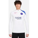 Nike - Paris Saint-Germain Strike - Trainingstrui - Wit Blauw Rood - 1/4-Zip