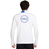 Nike - Paris Saint-Germain Strike - Trainingstrui - Wit Blauw Rood - 1/4-Zip