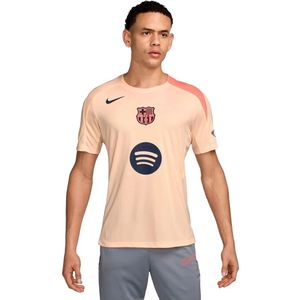 NIKE - fcb m nk df strk ss top k 3r - Trainingshirt Replica Voetbal - Oranje