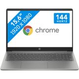 HP Chromebook 15a-nb0990nd Intel® Core™ i3 i3-N305 39,6 cm (15.6") Full HD 8 GB LPDDR5-SDRAM 256 GB Flash Wi-Fi 6E (802.11ax) ChromeOS Zilver
