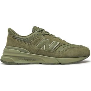Sneakers - 997R - Effen - Leer - Ronde Neus
