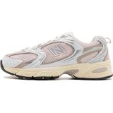 Merk Sneakers Laag - Model 530 - Leer - Met Vetering en Ronde Neus