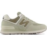 New Balance - WL574V3 - Leren Sneakers - Beige - Leer - Casual