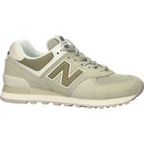 New Balance - WL574V3 - Leren Sneakers - Beige - Leer - Casual