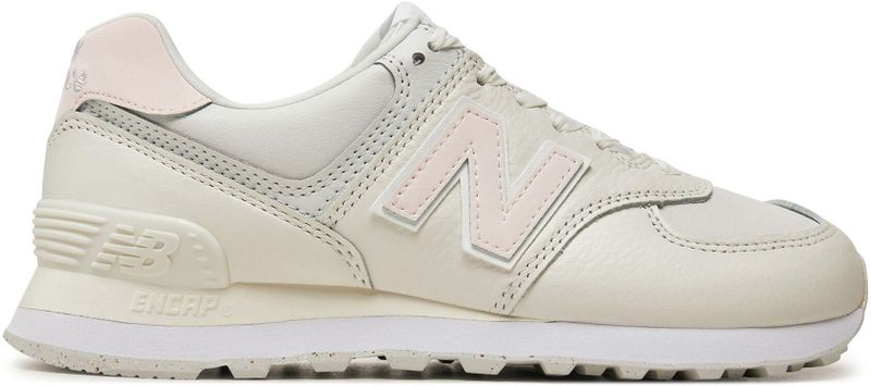 Sneakers WL574 NEW BALANCE. Leer materiaal. Maten 38. Wit kleur