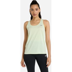 New Balance - Sport Essentials Knit Tanktop - Groen - Dames