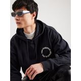 New Balance - Circular Logo Hoodie - Sweater - Grijs - Katoen