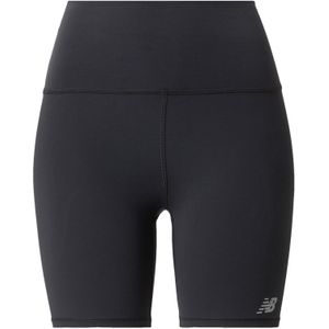 New Balance - Harmony Hardloopshort - Zwart - Polygebreid - Hoge Tailleband