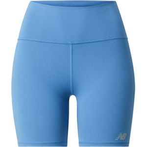 New Balance - Harmony High Rise Short - Hardloopshort - Zwart - Polygebreid