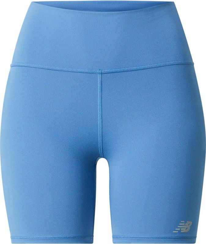 New Balance - Harmony High Rise Short - Hardloopshort - Zwart - Polygebreid