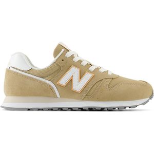 New Balance - WL373V2 - Lederen Sportschoenen - Mosterd - Casual