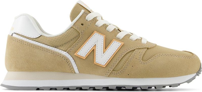 New Balance - WL373V2 - Lederen Sportschoenen - Mosterd - Casual