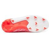 new balance Sportschoen 'FURON TEAM JNR FG V8'  zilvergrijs / oranje / wit