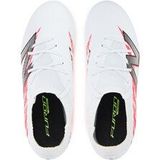 new balance Sportschoen 'FURON TEAM JNR FG V8'  zilvergrijs / oranje / wit