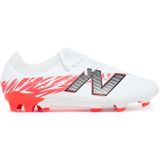 new balance Sportschoen 'FURON TEAM JNR FG V8'  zilvergrijs / oranje / wit