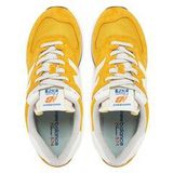 New Balance - 574 - Schoenen - Zwart - Suède en Mesh