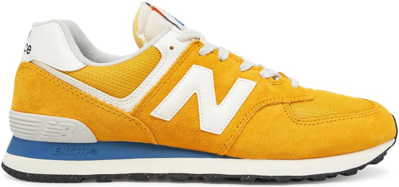 New Balance - 574 - Schoenen - Zwart - Suède en Mesh
