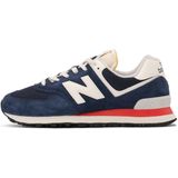 Sneakers - Laag - Zwart - Leer, Mesh, Suède