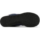 Sneakers - Laag - Zwart - Leer, Mesh, Suède