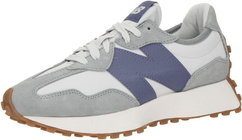 New Balance - 327 - Sneakers - Grijs / Violetblauw / Wit