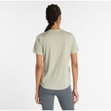 New Balance - Athletics T-Shirt - Grijs - Dames