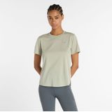 New Balance - Athletics T-Shirt - Grijs - Dames