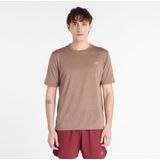 New Balance - Athletics T-Shirt - Heren - Ventilerend - Gerecycled Polyester