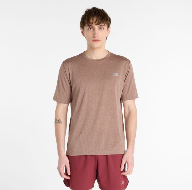 New Balance - Athletics T-Shirt - Heren - Ventilerend - Gerecycled Polyester