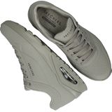 Skechers - Uno - Sneakers - Grijs - Synthetisch - Air-Cooled Memory Foam