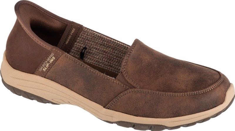 Skechers Slip-Ins: Reggae Fest 2.0 - Classically 158699-CHOC, Vrouwen, Bruin, Sneakers,Schoenen, maat: 37