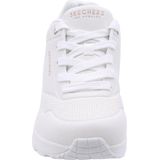 Skechers - Low Top Wedge Sneakers - Wit - Polyester