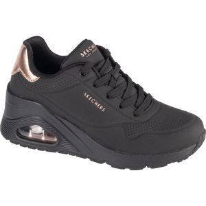 Skechers - Uno Wedge - Damesschoenen - Zwart - Textiel