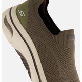 Skechers - Go Walk Arch Fit - Instappers - Zwart - Textiel - Lichtgewicht