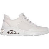 Skechers Tres-Air Uno - Easy Steppers Dames Sneakers - Gebroken wit