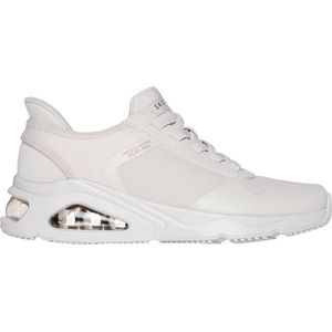 Skechers Tres-Air Uno - Easy Steppers Dames Sneakers - Gebroken wit