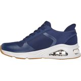 SKECHERS 177116 NVY slipin elast veter BLAUW