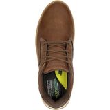 Skechers - Garlan - Sneakers - Bruin - Waterdicht - Comfortabele Binnenzool van Luchtgekoeld Traagschuim