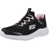 SKECHERS - Slip-ins - Sneakers - Zwart - Synthetisch - Ademend Bovenwerk