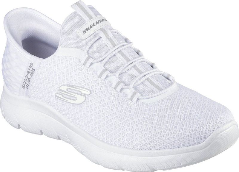 Skechers - Summits - Sneakers - Wit - Veganistisch - Slip-ins