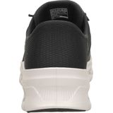 Hardloopschoenen - Zwart/grijs - Elastiek - Flexibele Tractieloopzool