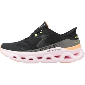Skechers - GLIDE-STEP ALTUS - Trainingsschoen - Zwart/Roze - Slip-on Sneakers