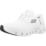 Skechers - Ultra Flex 3.0 Cozy Streak - Sneakers - Lichtgrijs - Stretch Gebreid