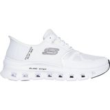 Skechers - Ultra Flex 3.0 Cozy Streak - Sneakers - Lichtgrijs - Stretch Gebreid