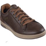 Skechers - Cavell - Casual Schoenen - Zwart - Imitatieleer - Waterdicht